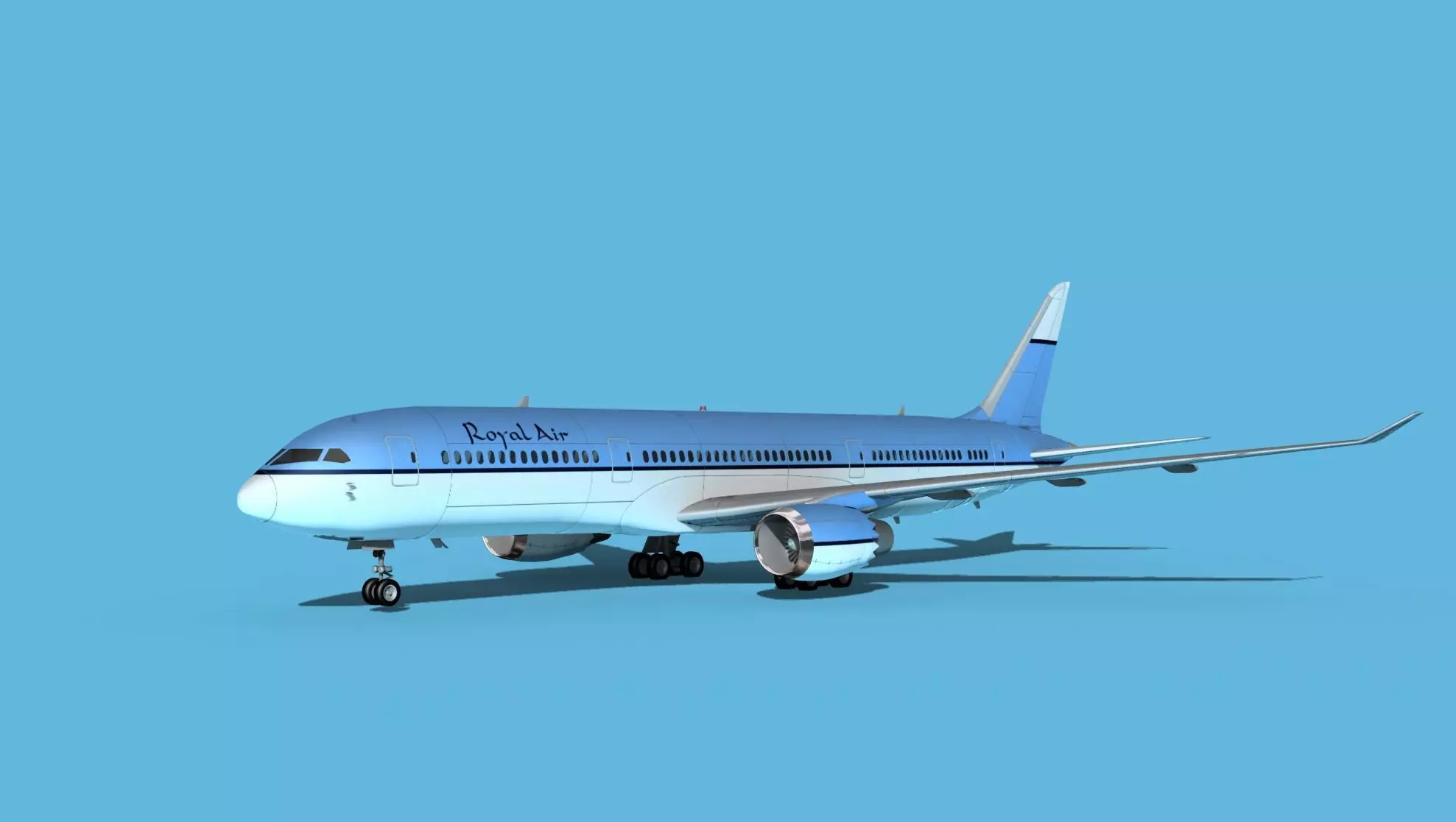 Boeing 787-9 Royal Air 3D model