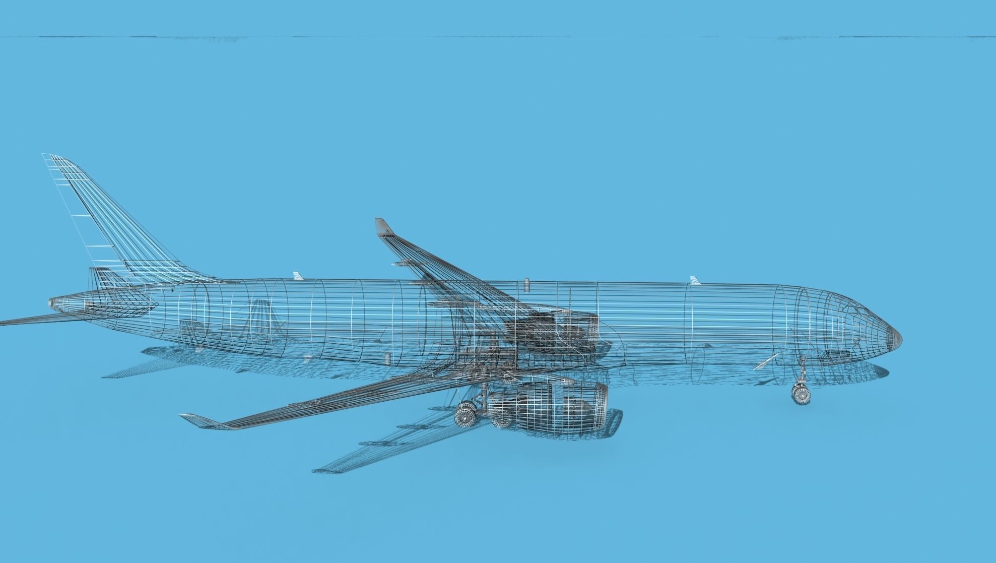 Boeing 787-9 Saudi 3D model_15