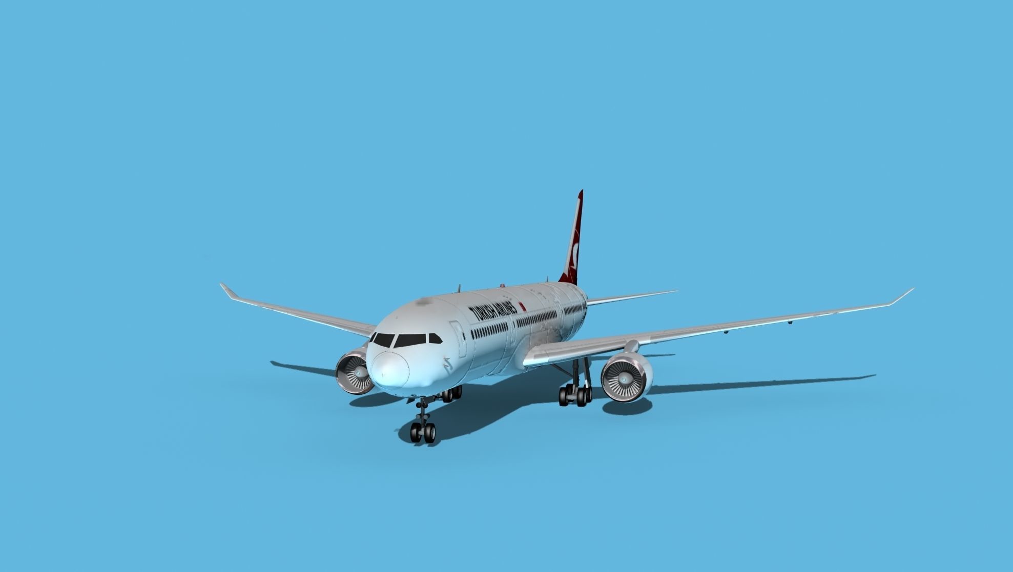 Boeing 787-9 Turkish Airlines 3D model_1