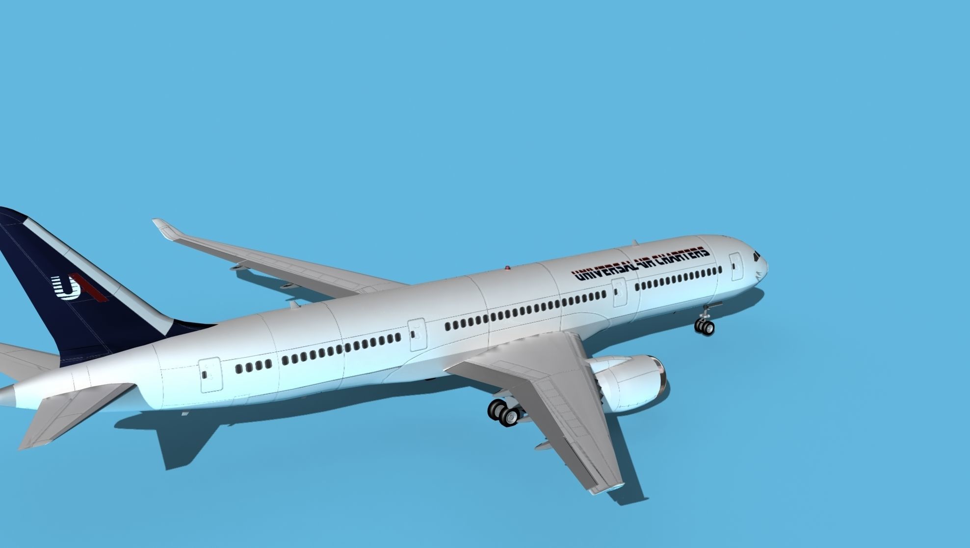 Boeing 787-9 Universal Air Express 3D model_5
