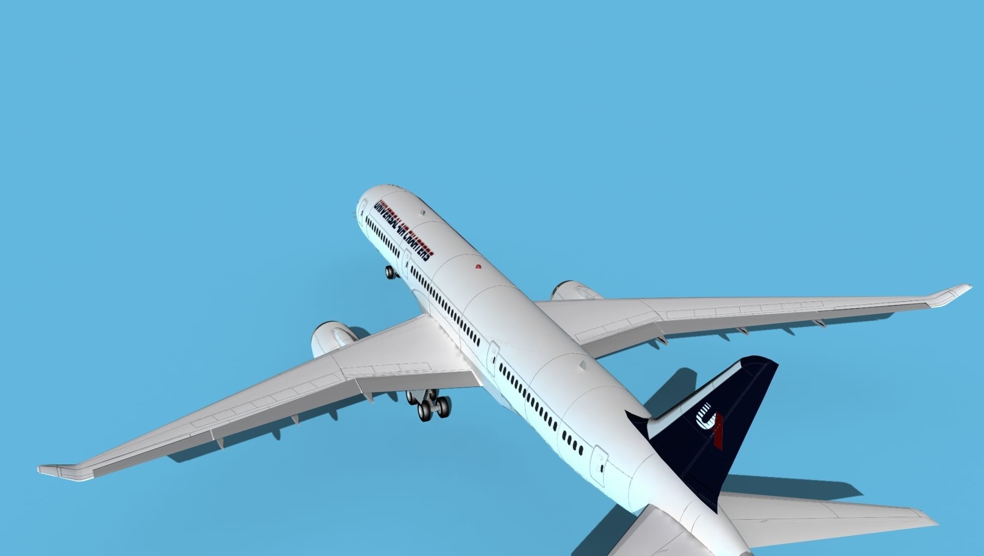 Boeing 787-9 Universal Air Express 3D model_7