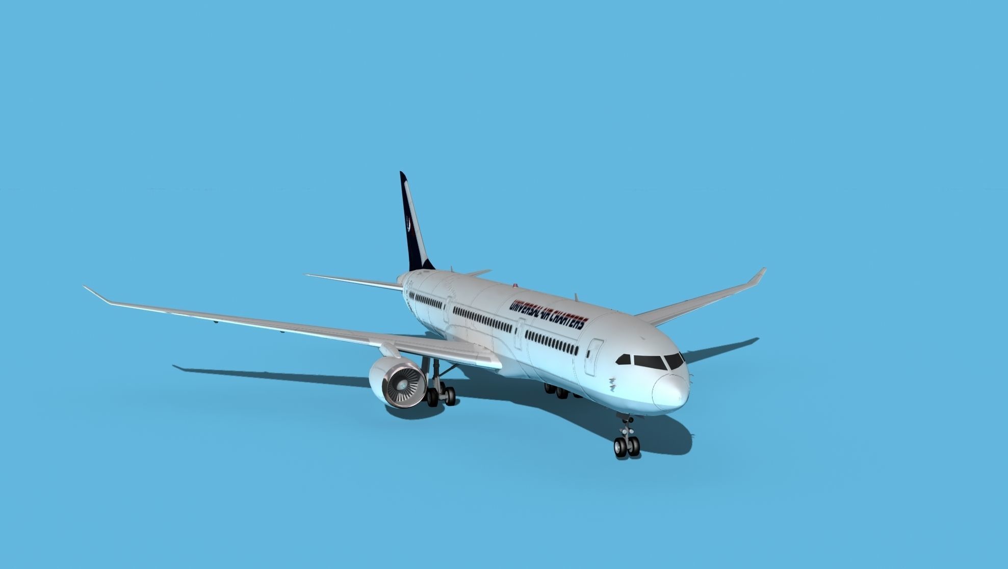 Boeing 787-9 Universal Air Express 3D model_2