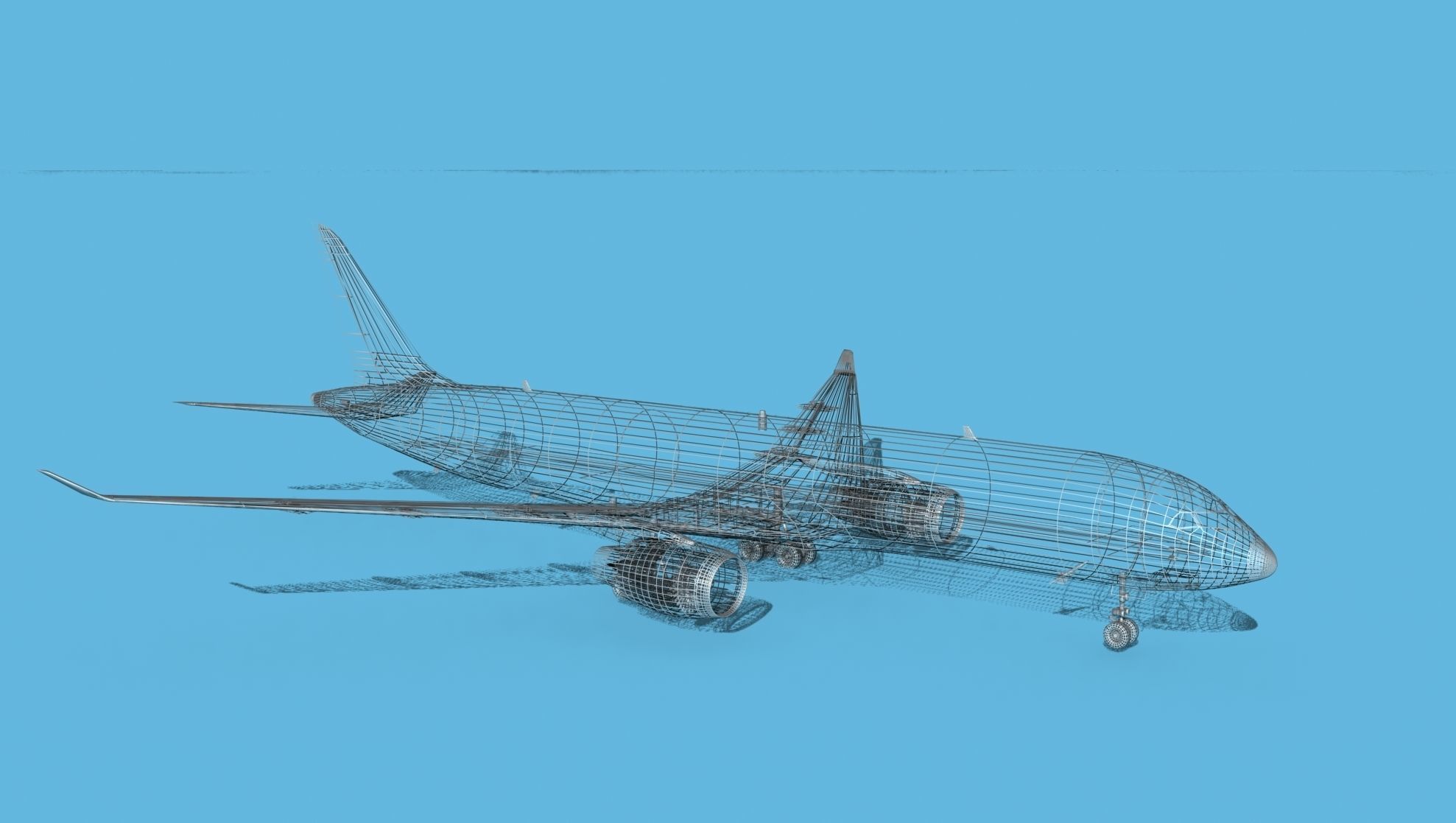 Boeing 787-9 Universal Air Express 3D model_14