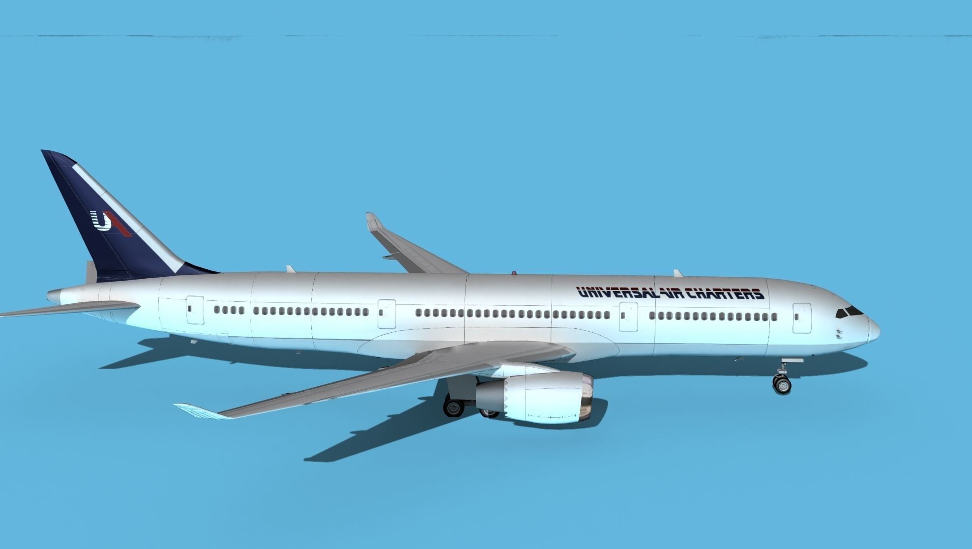 Boeing 787-9 Universal Air Express 3D model_4