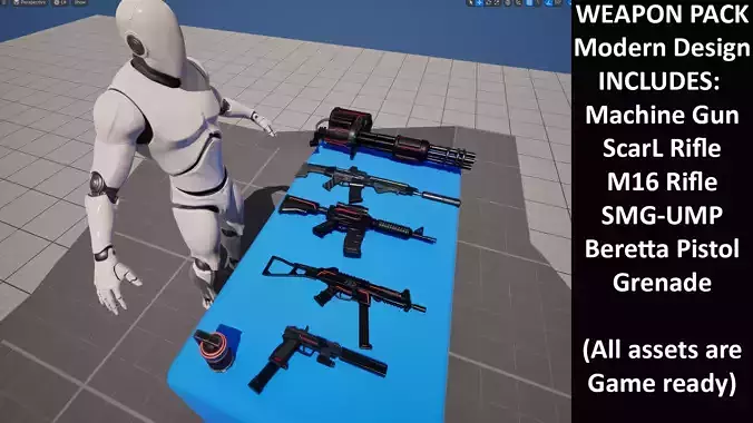 Weapon pack Modern Designs