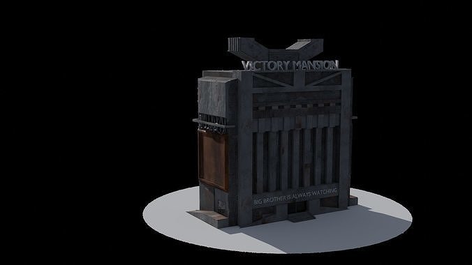 Run Down Building 3D model