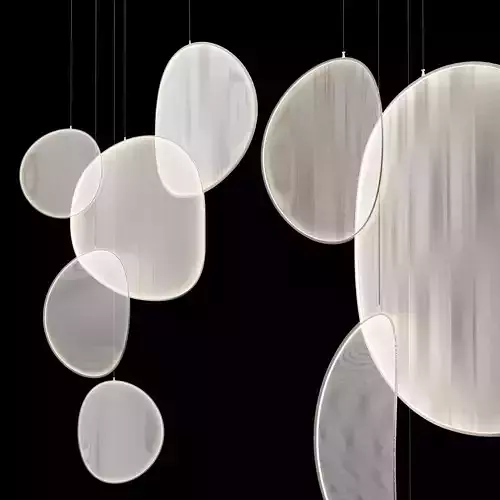 iiii 09 led fabric pendant lamp