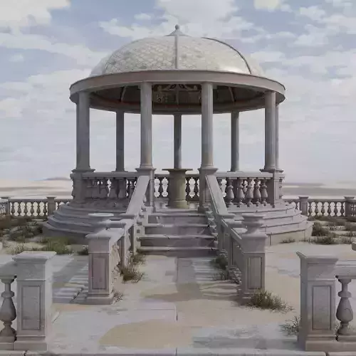 Historical Dome 3D model