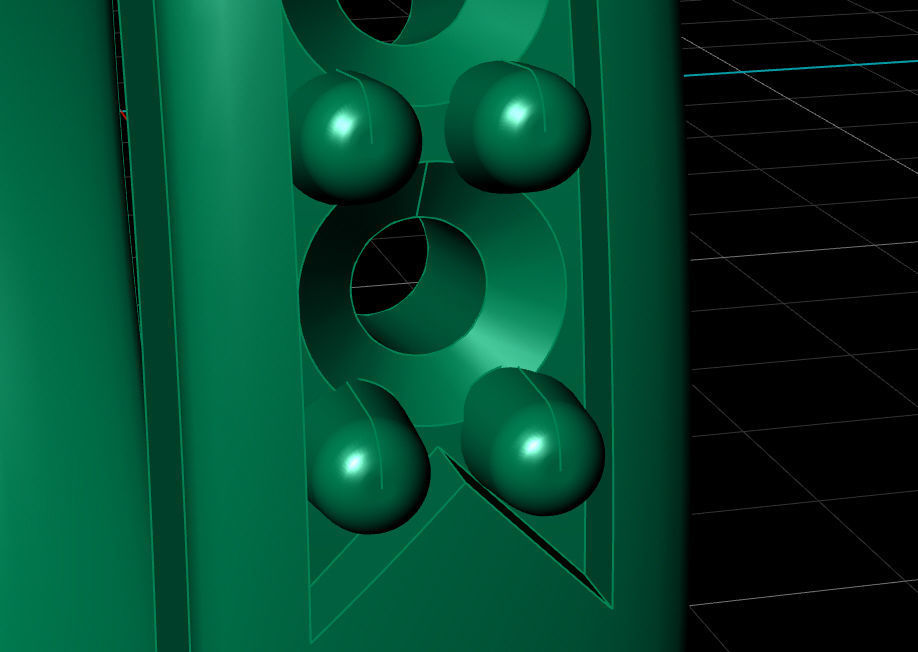 Fashion ring 3D print model_14