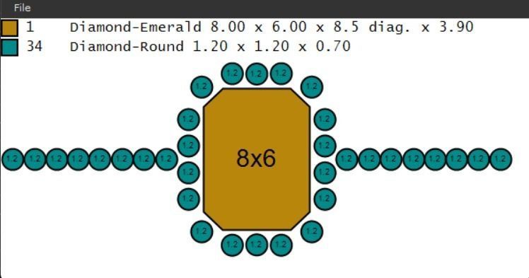 Fashion ring 3D print model_10