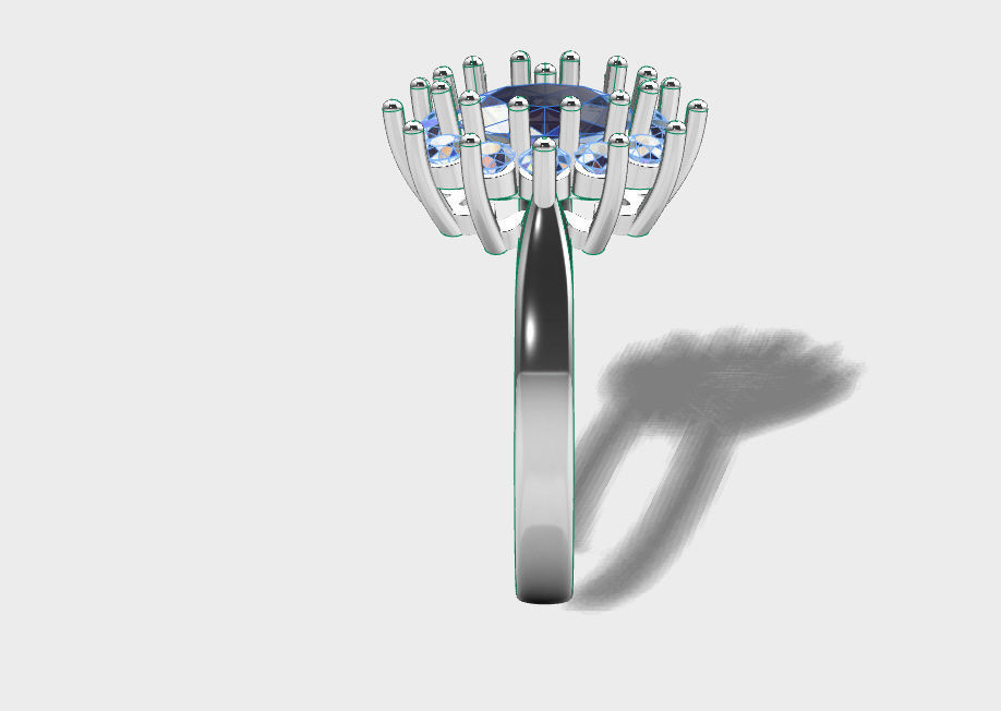 Fashion ring 3D print model_16