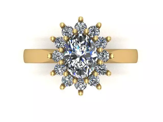 Fashion ring 3D print model_0