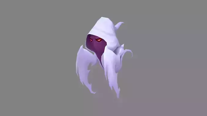 Cartoon white ghost - Reaper