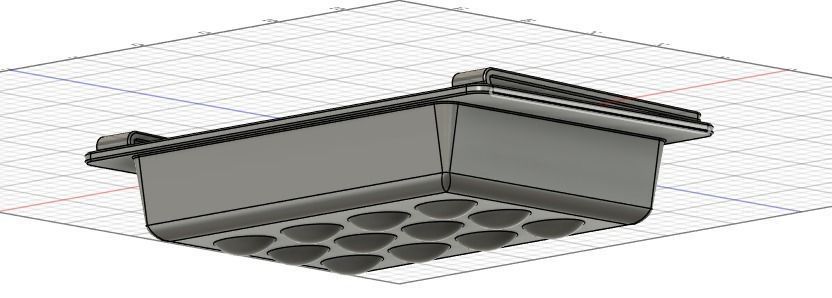 Refrigerator Organizer Drawer 3D print model_7