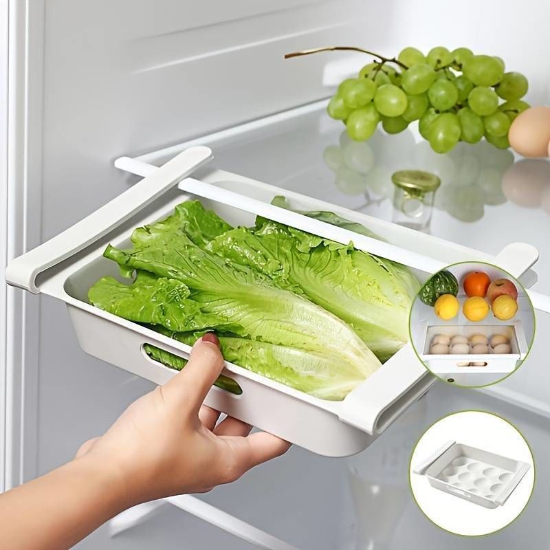 Refrigerator Organizer Drawer 3D print model_1