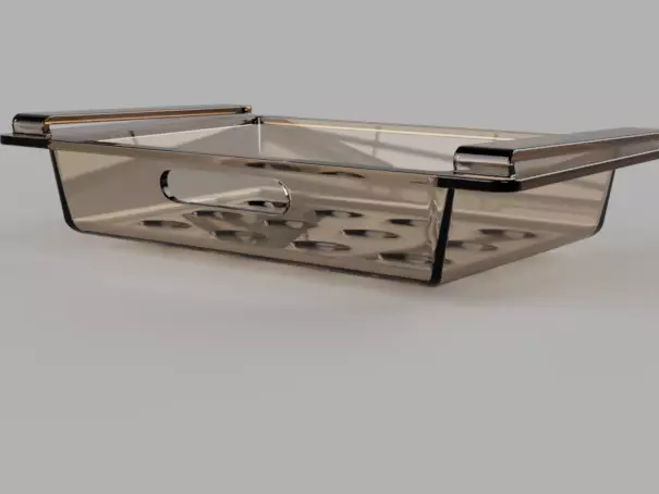 Refrigerator Organizer Drawer 3D print model_0