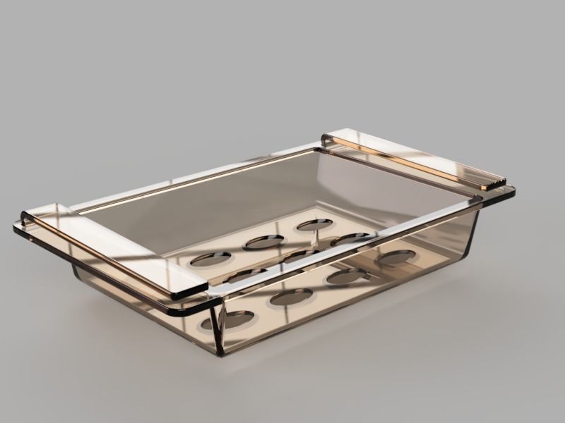 Refrigerator Organizer Drawer 3D print model_5