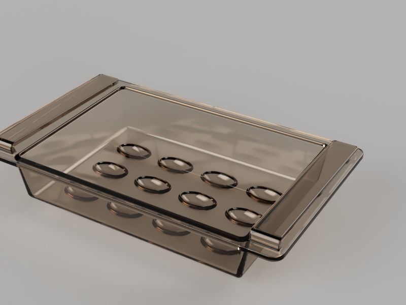 Refrigerator Organizer Drawer 3D print model_3