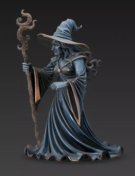 The Witch 3D print model_2