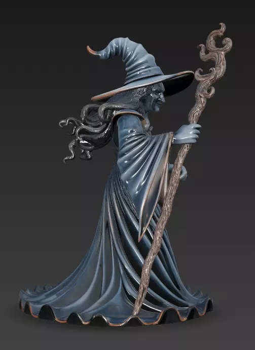 The Witch 3D print model_1