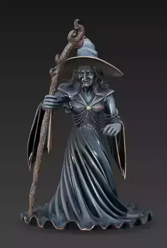 The Witch 3D print model