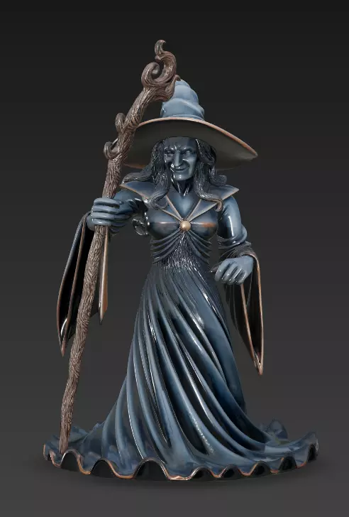The Witch 3D print model_0
