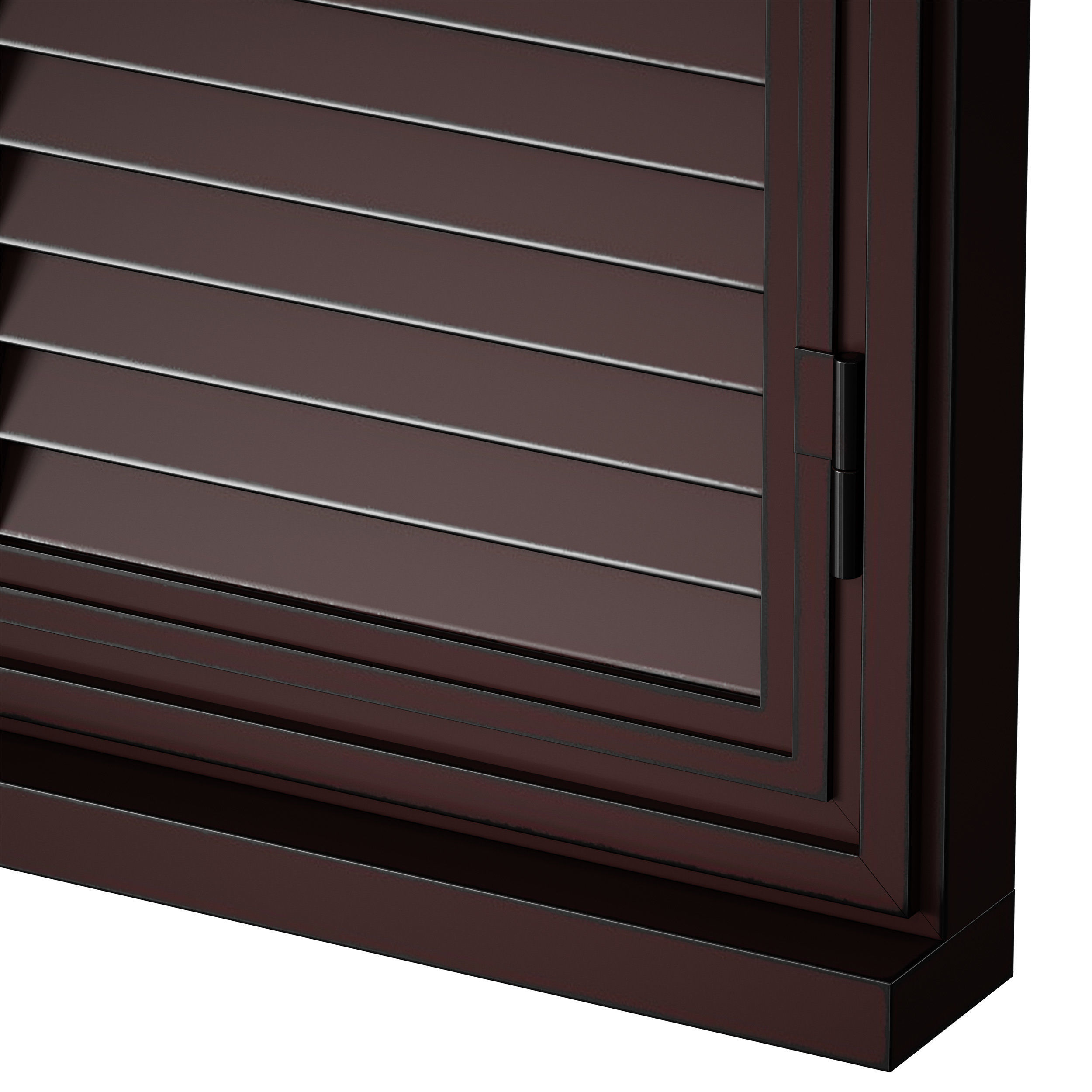 Metal shutters and blinds 3D model_9