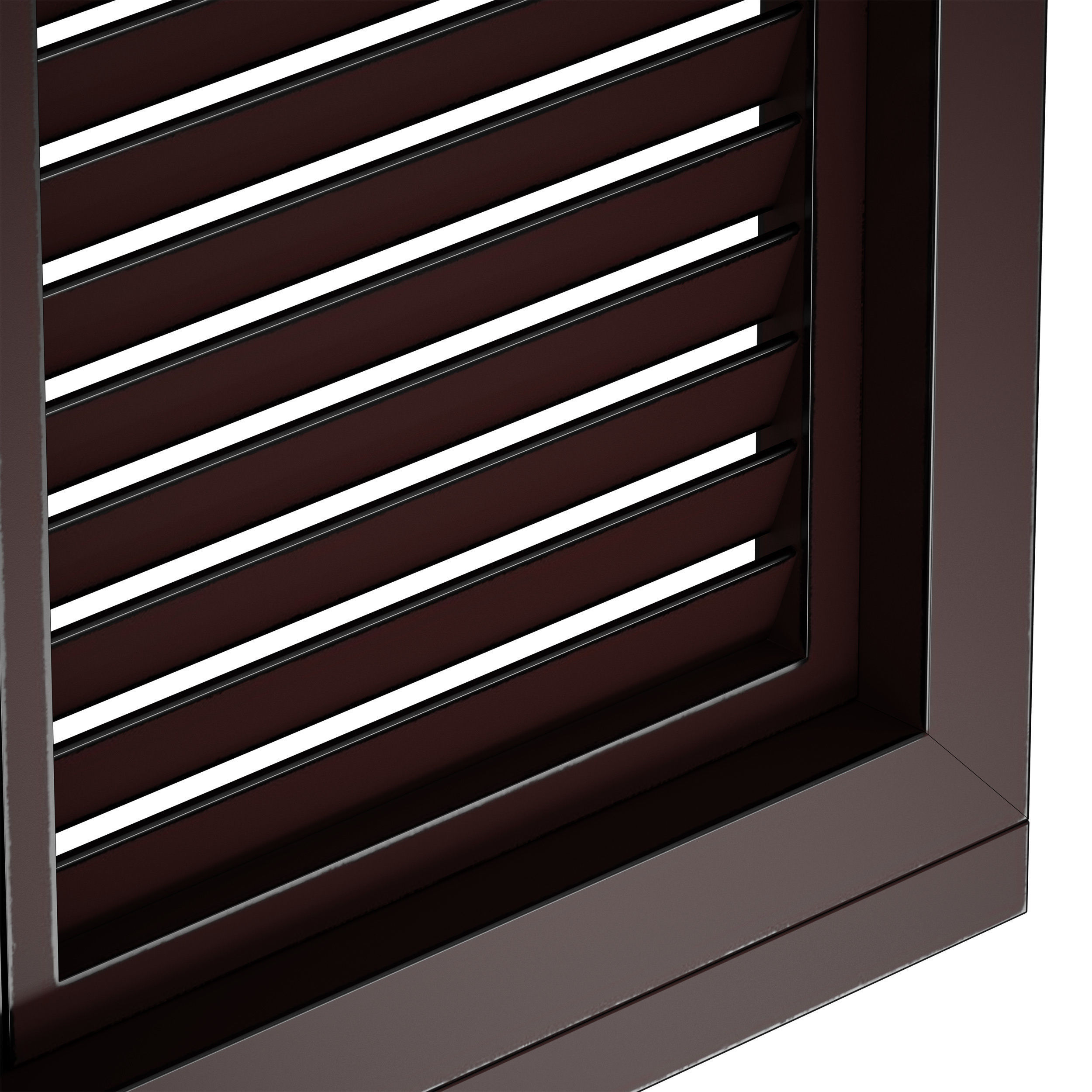 Metal shutters and blinds 3D model_17
