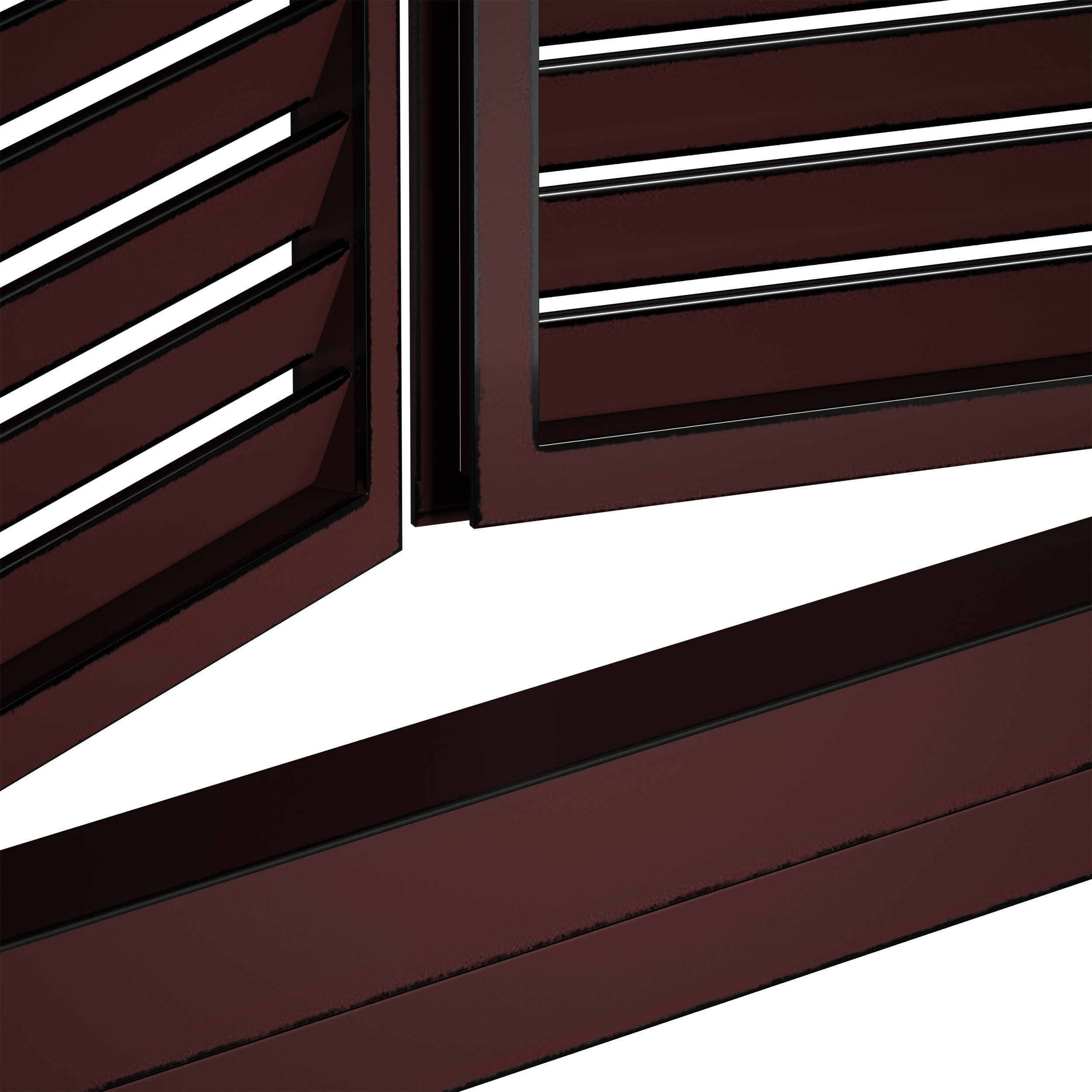 Metal shutters and blinds 3D model_21
