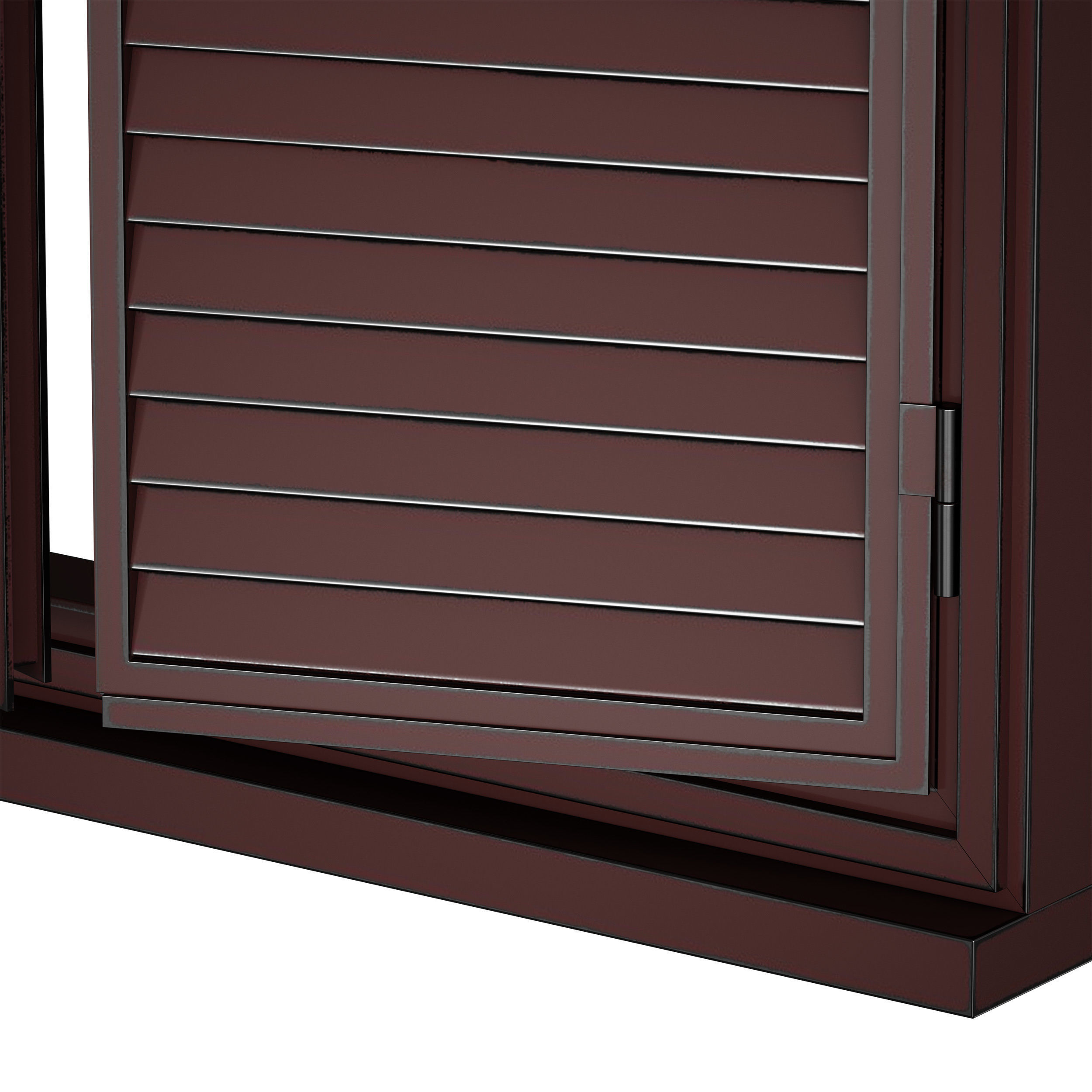 Metal shutters and blinds 3D model_13