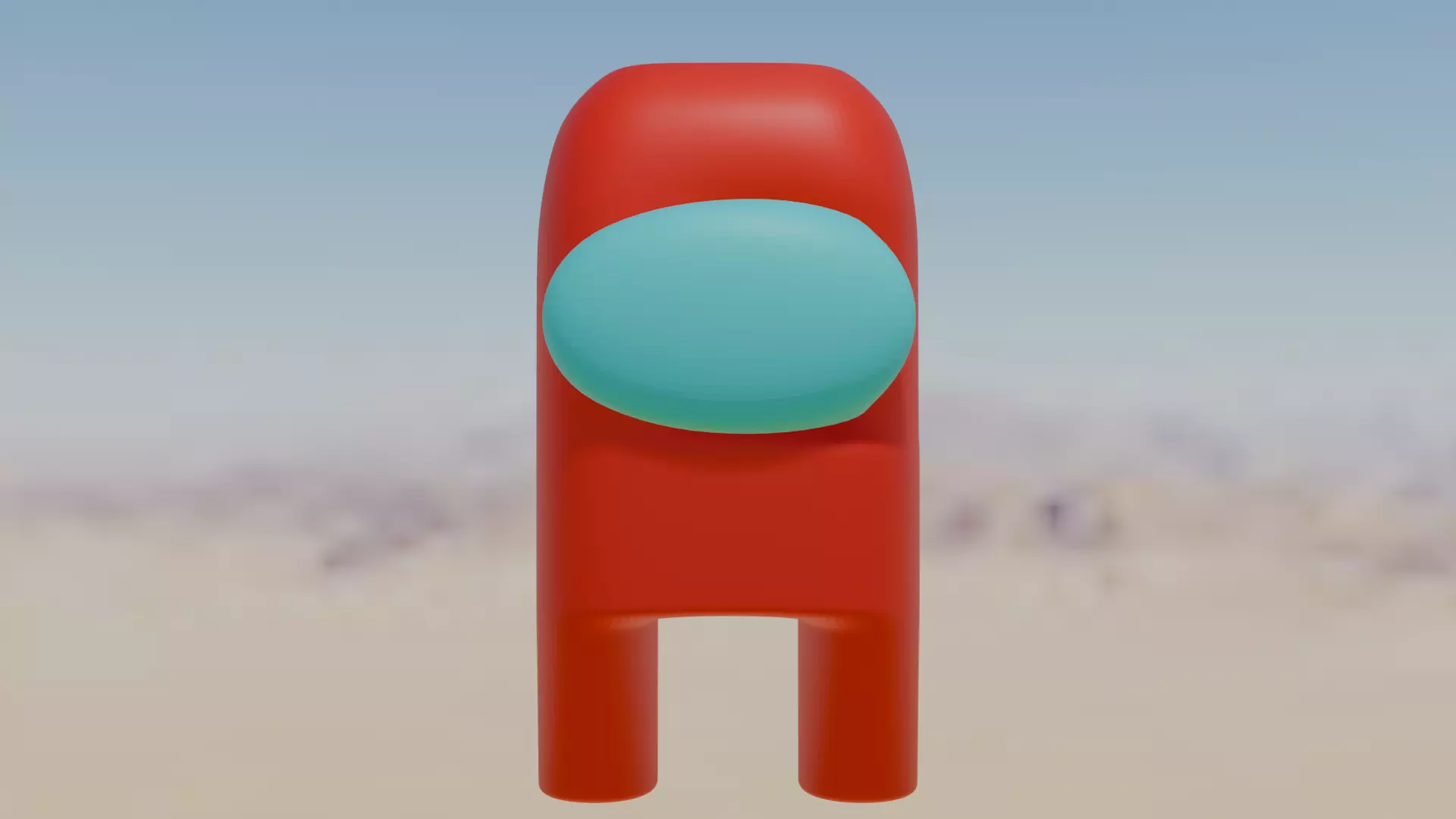 among us Free 3D model