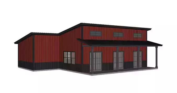 Barndominium House 34 -Archimple LLC