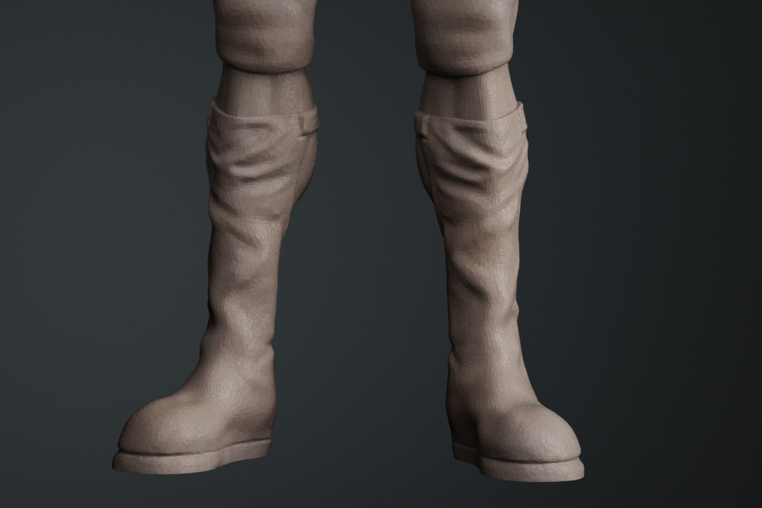 Dwayne Johnson The Rock 3D print model_9