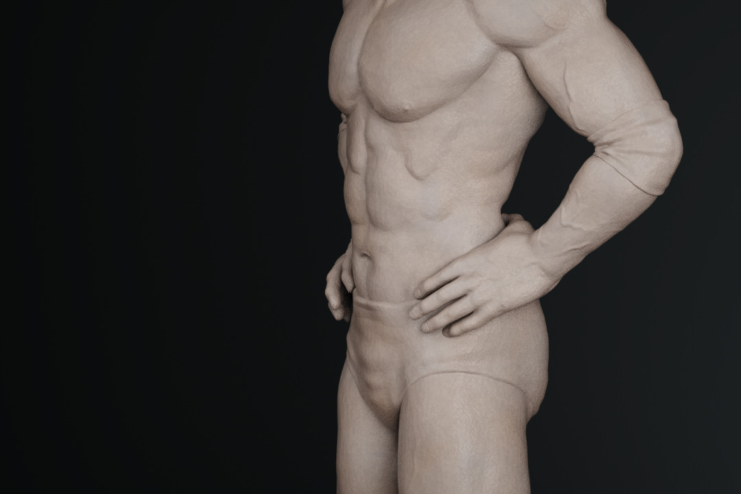 Dwayne Johnson The Rock 3D print model_11