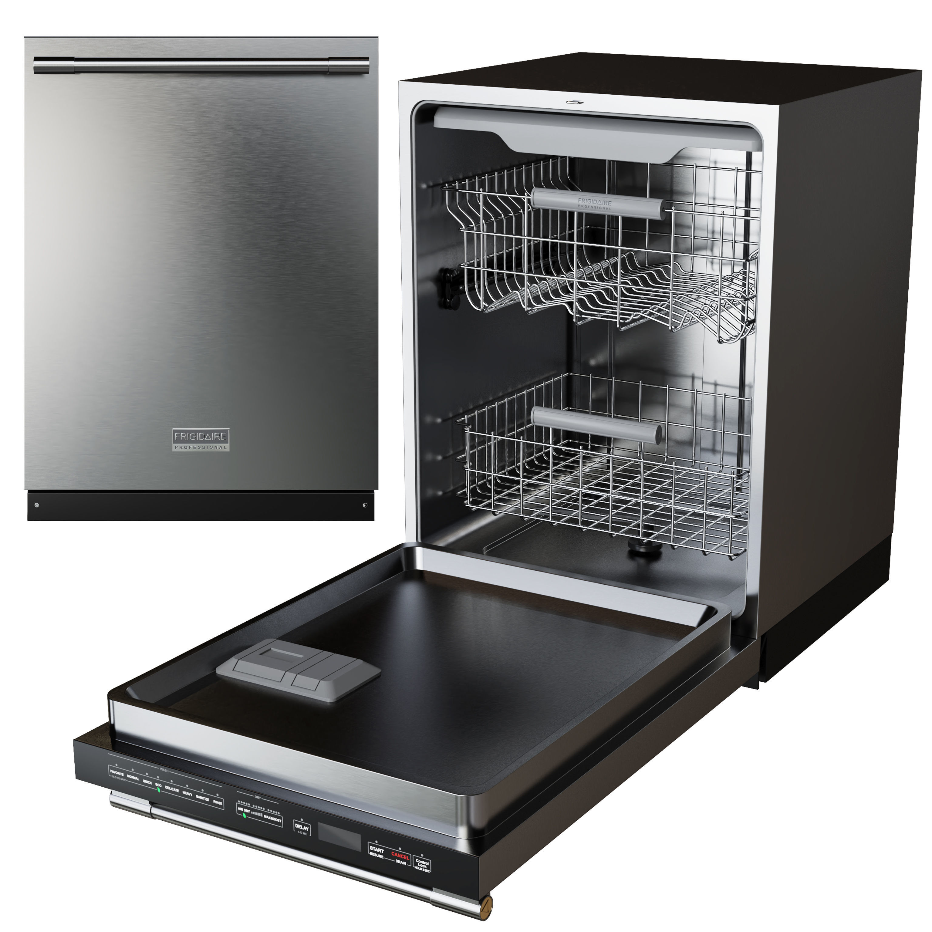 Frigidaire Appliances Collection 02 3D model_3