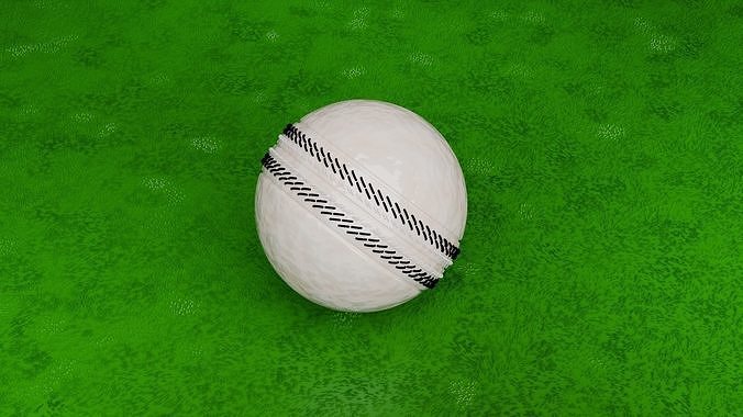 T20 Cricket Ball 3d Model Low-poly 3D model