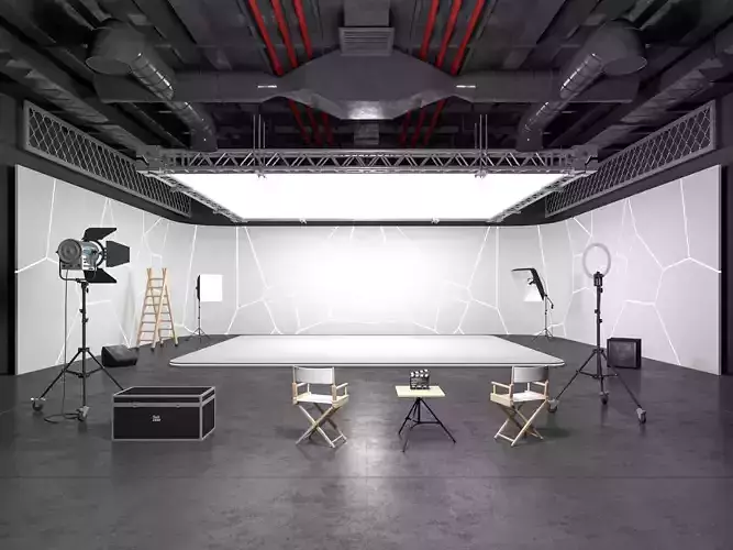 Hangar Photo Studio Scene