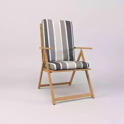 Stripe Folding Chair