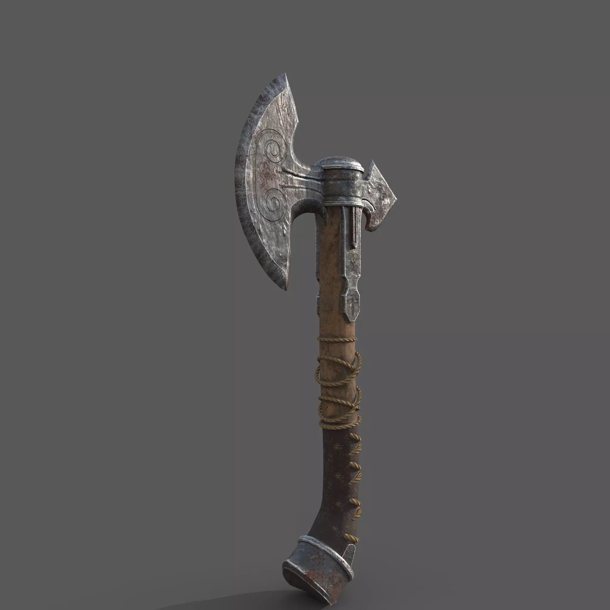 3d axe 3D model_0