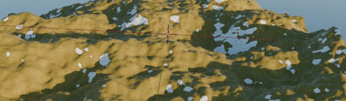 mountains 3D model_1