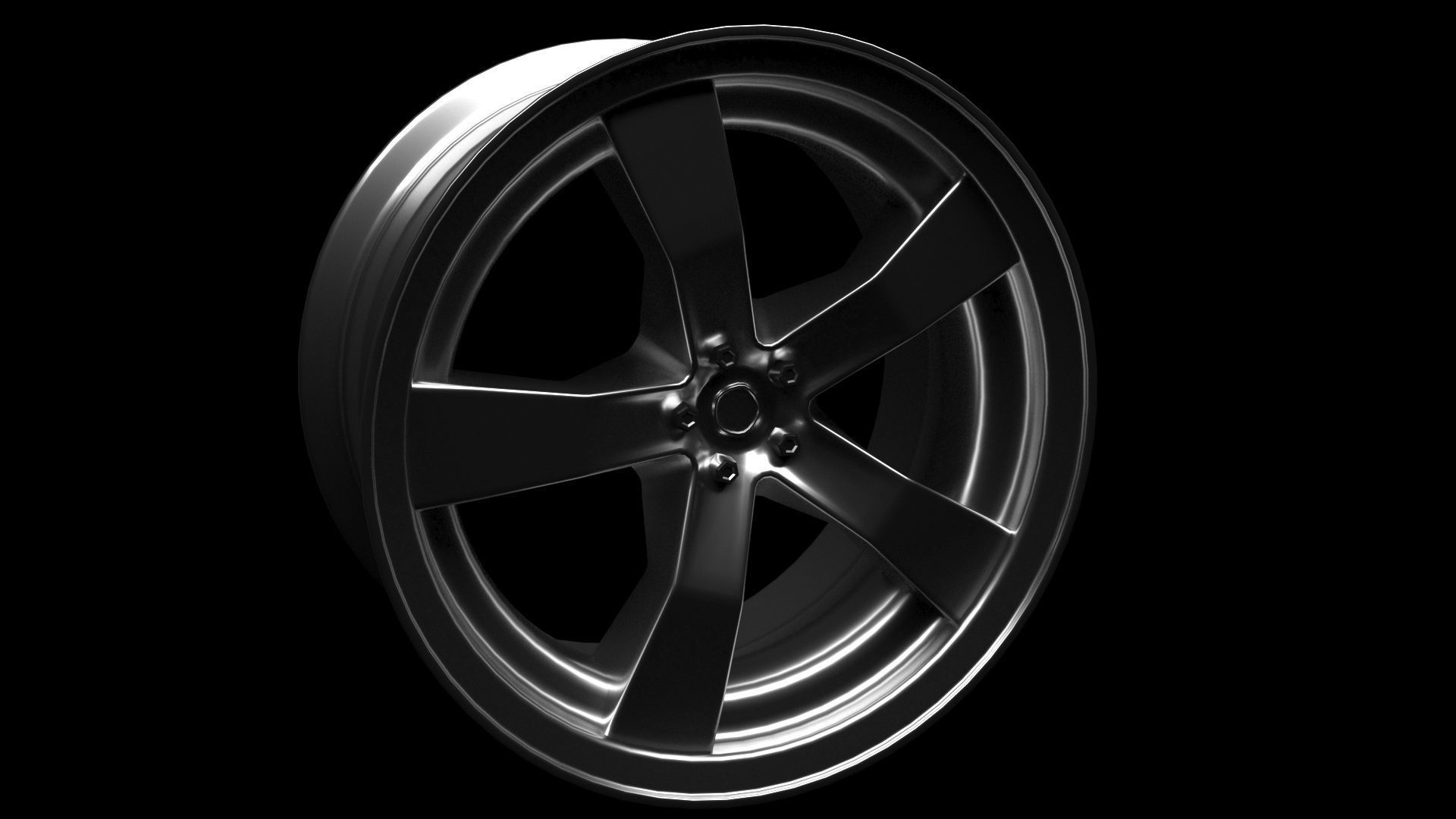 Car Rim 3D model_8