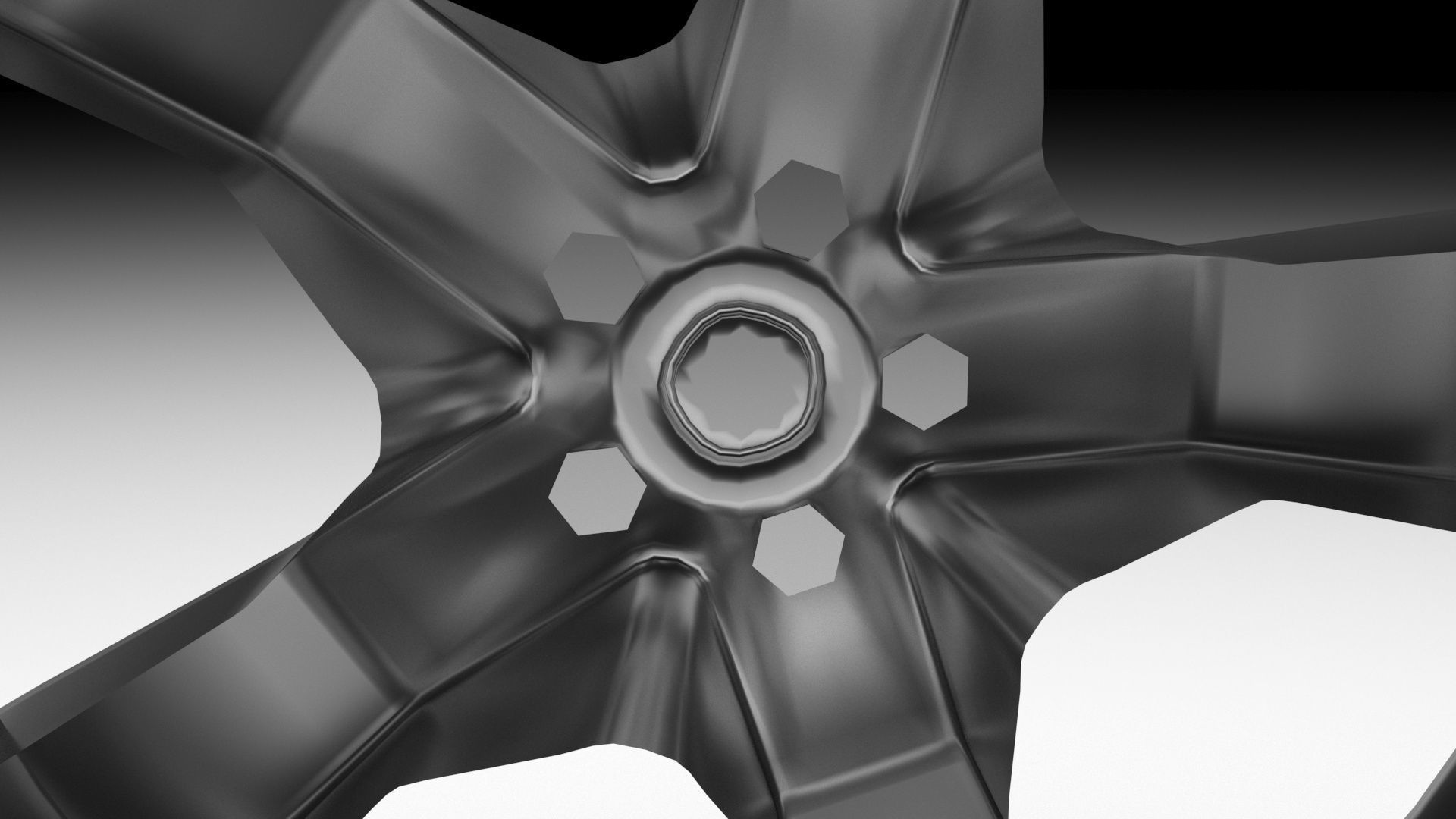Car Rim 3D model_4