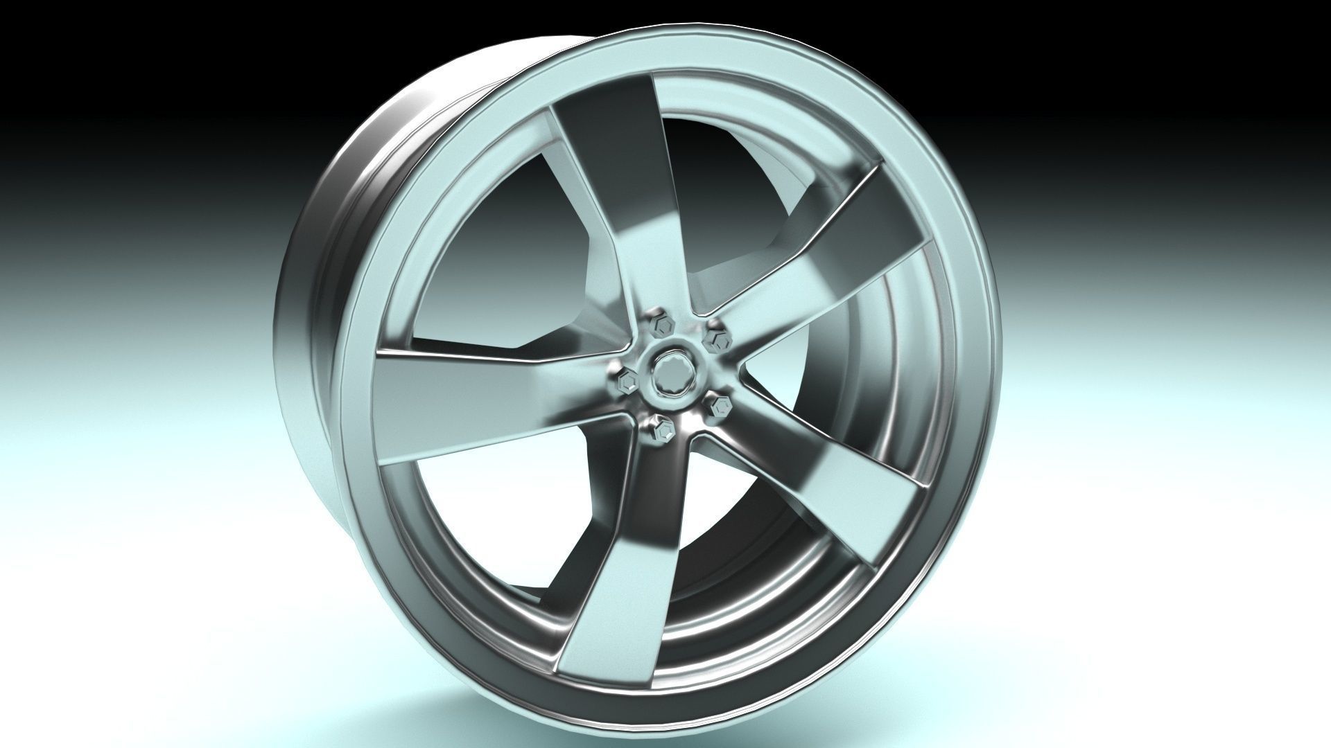 Car Rim 3D model_7