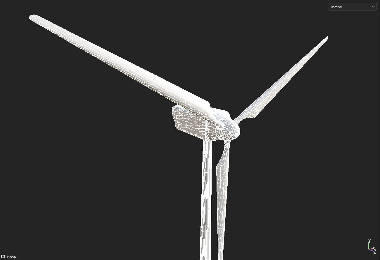 wind turbine 3D model_8