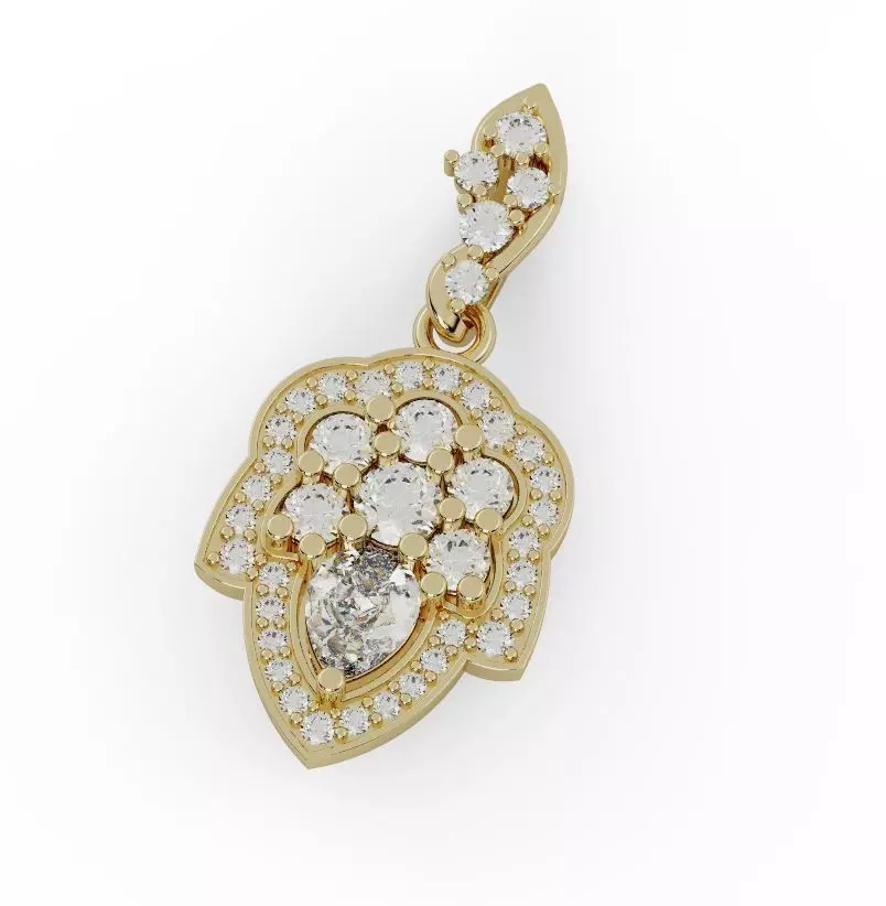 Nice pendant 3D print model_0