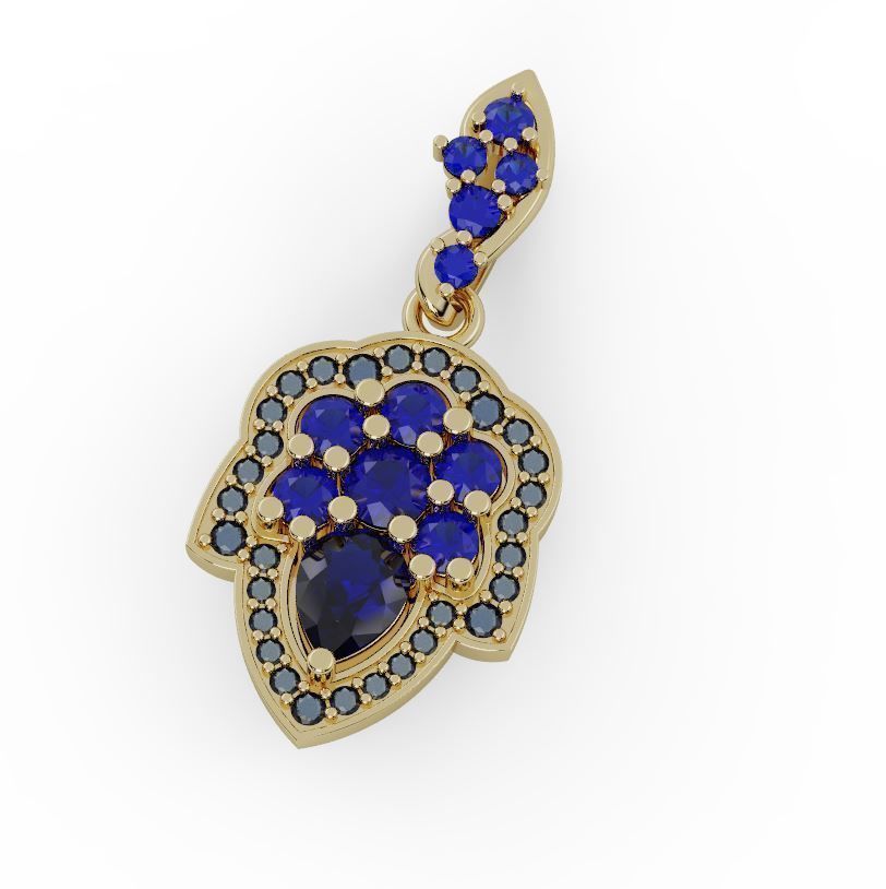 Nice pendant 3D print model_1