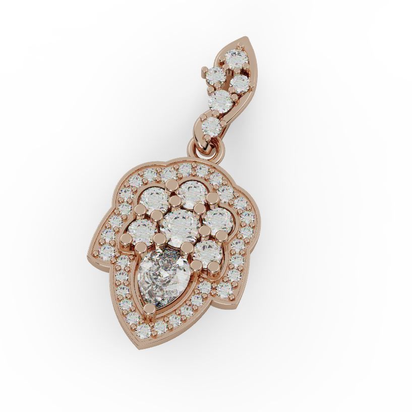 Nice pendant 3D print model_5