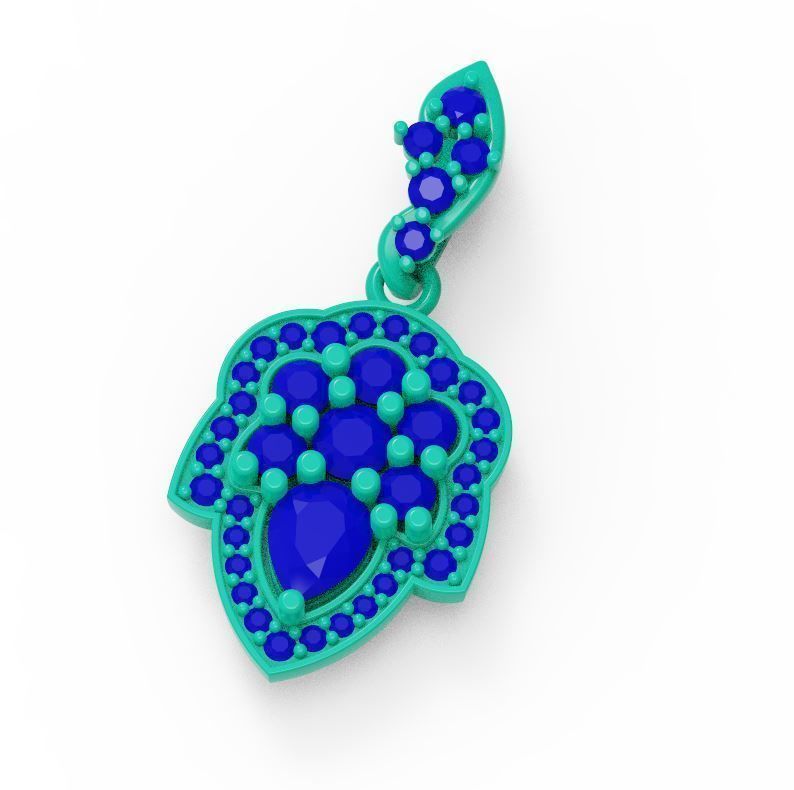 Nice pendant 3D print model_4