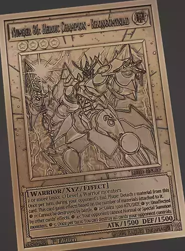 NUMBER 86 HEROIC CHAMPION - RHONGOMYNIAD - YU-GI-OH
