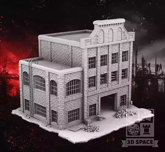 Factory 3D print model